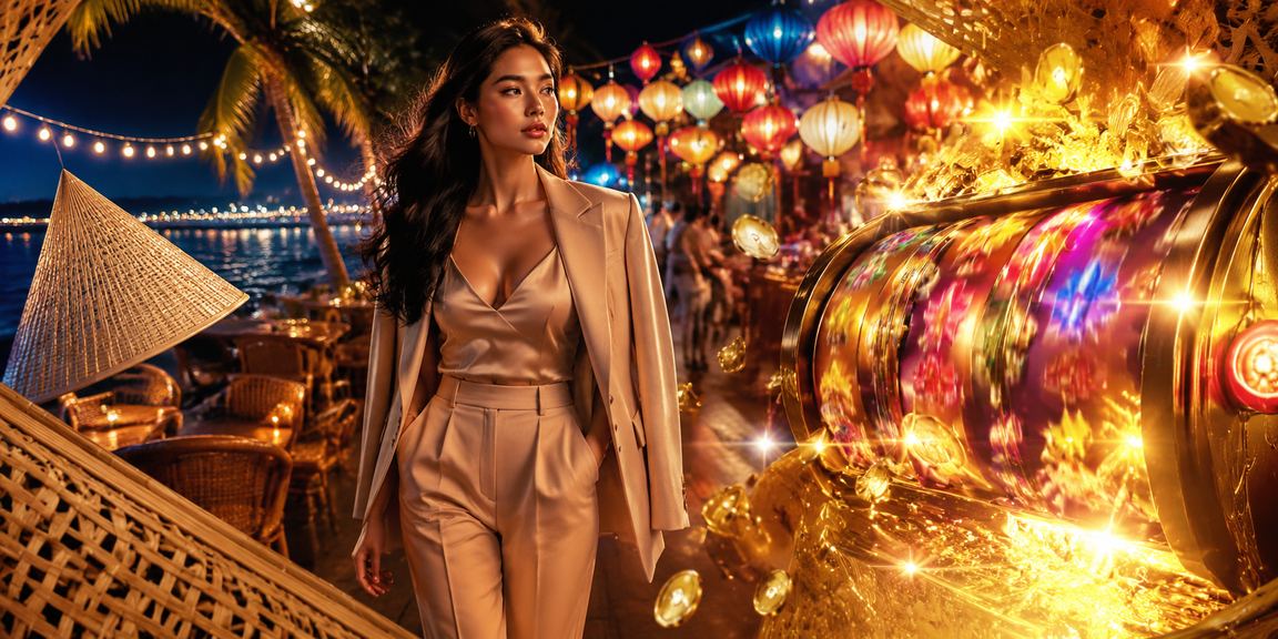 Người chơi slots tại Phú Quốc trong không khí lễ hội truyền thống